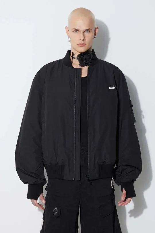 032C bomber jacket men’s black color