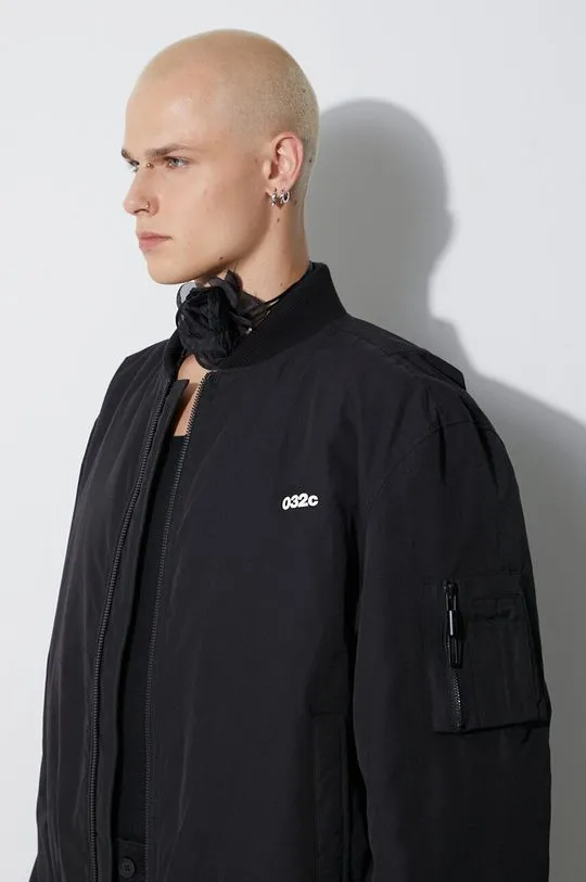 032C bomber jacket men’s black color