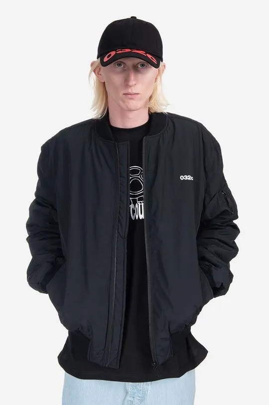 032C bomber jacket The Grosse Freiheit black color