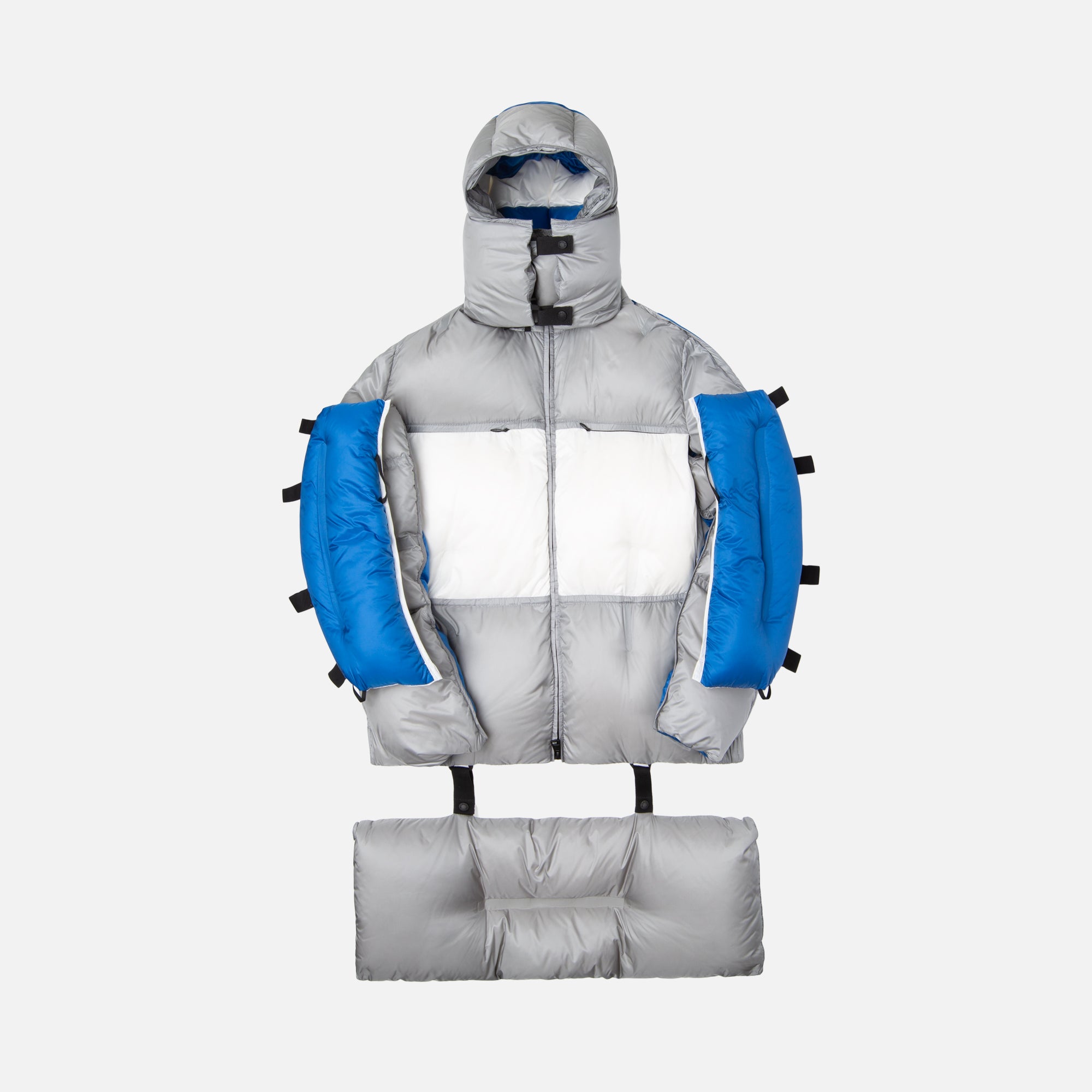 5 Moncler Craig Green Coolidge Giubbotto Jacket - Silver