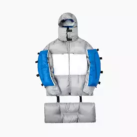 5 Moncler Craig Green Coolidge Giubbotto Jacket - Silver