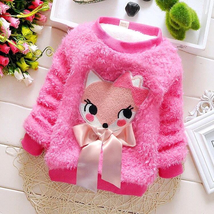 Adorable Fuzzy Youth Sweaters