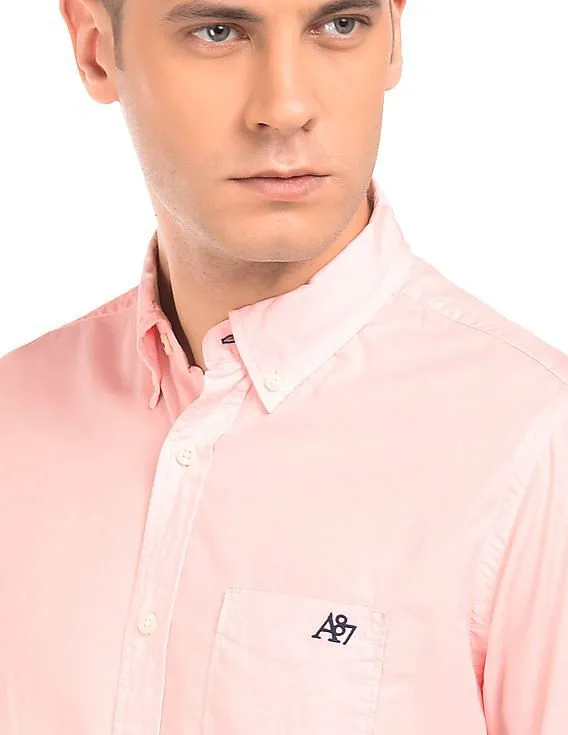 Aeropostale Regular Fit Button Down Shirt