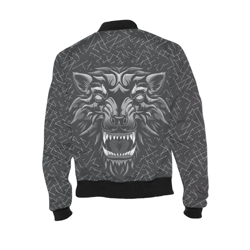 Aggressive Inner Wolf Bomber Jacket