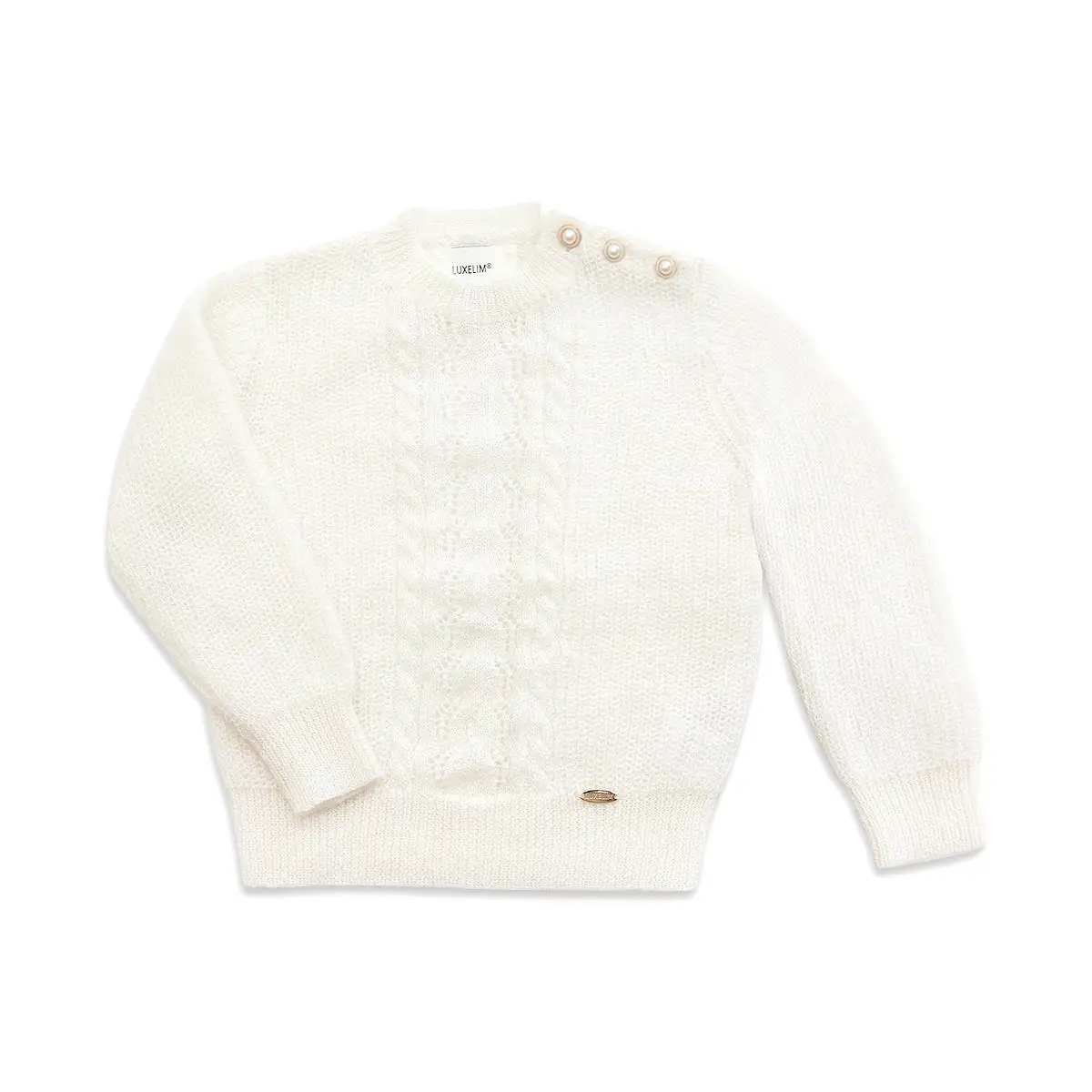 Anita Mohair-Wool Sweater