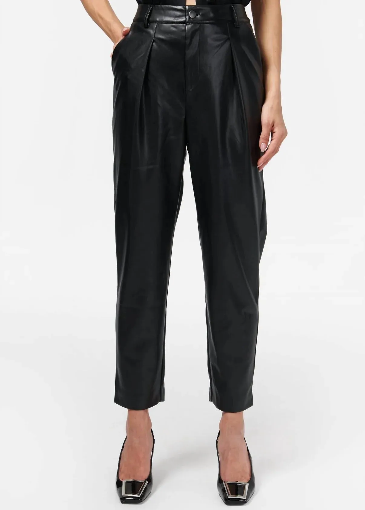 Anja Vegan Leather Pant