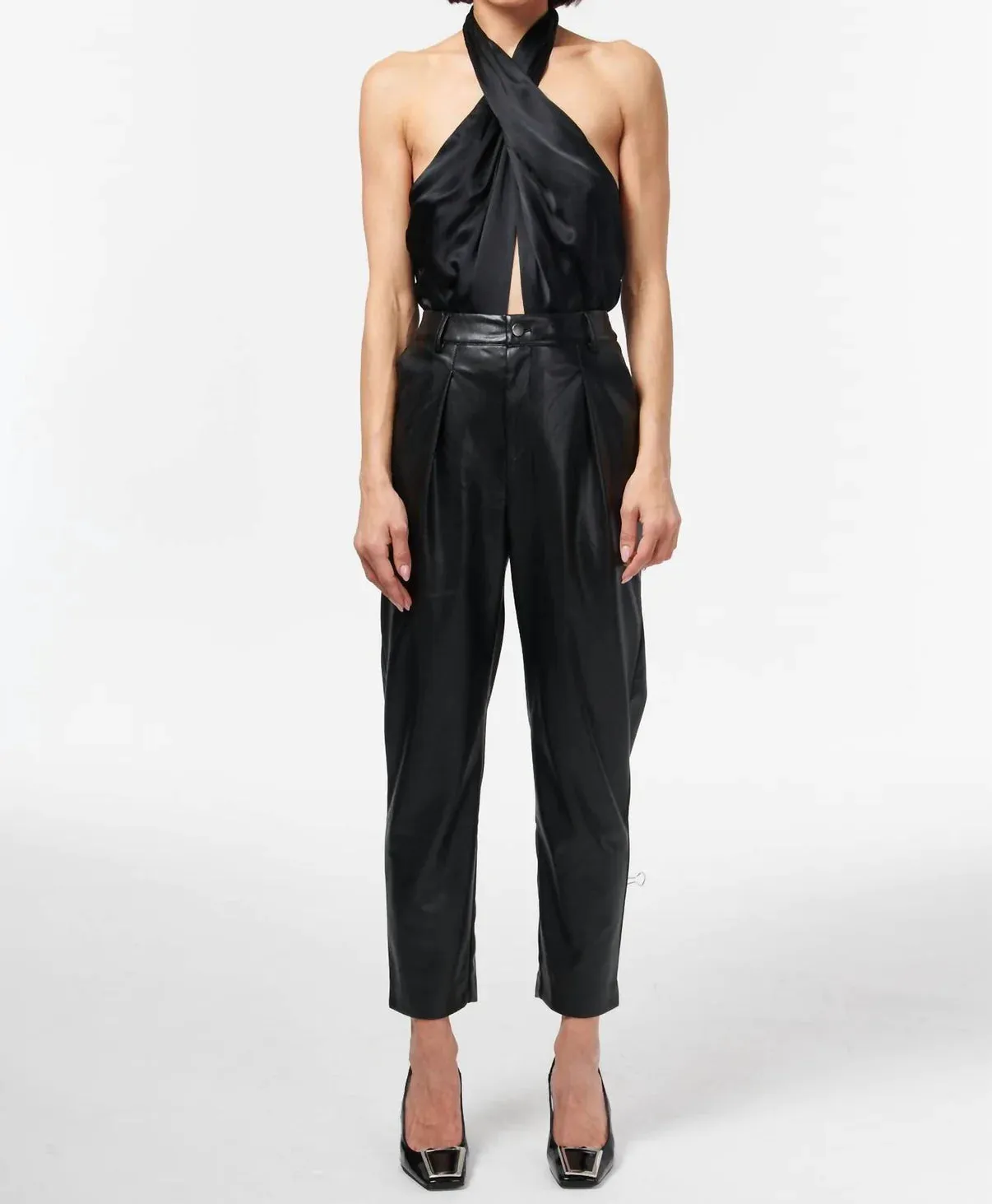 Anja Vegan Leather Pant