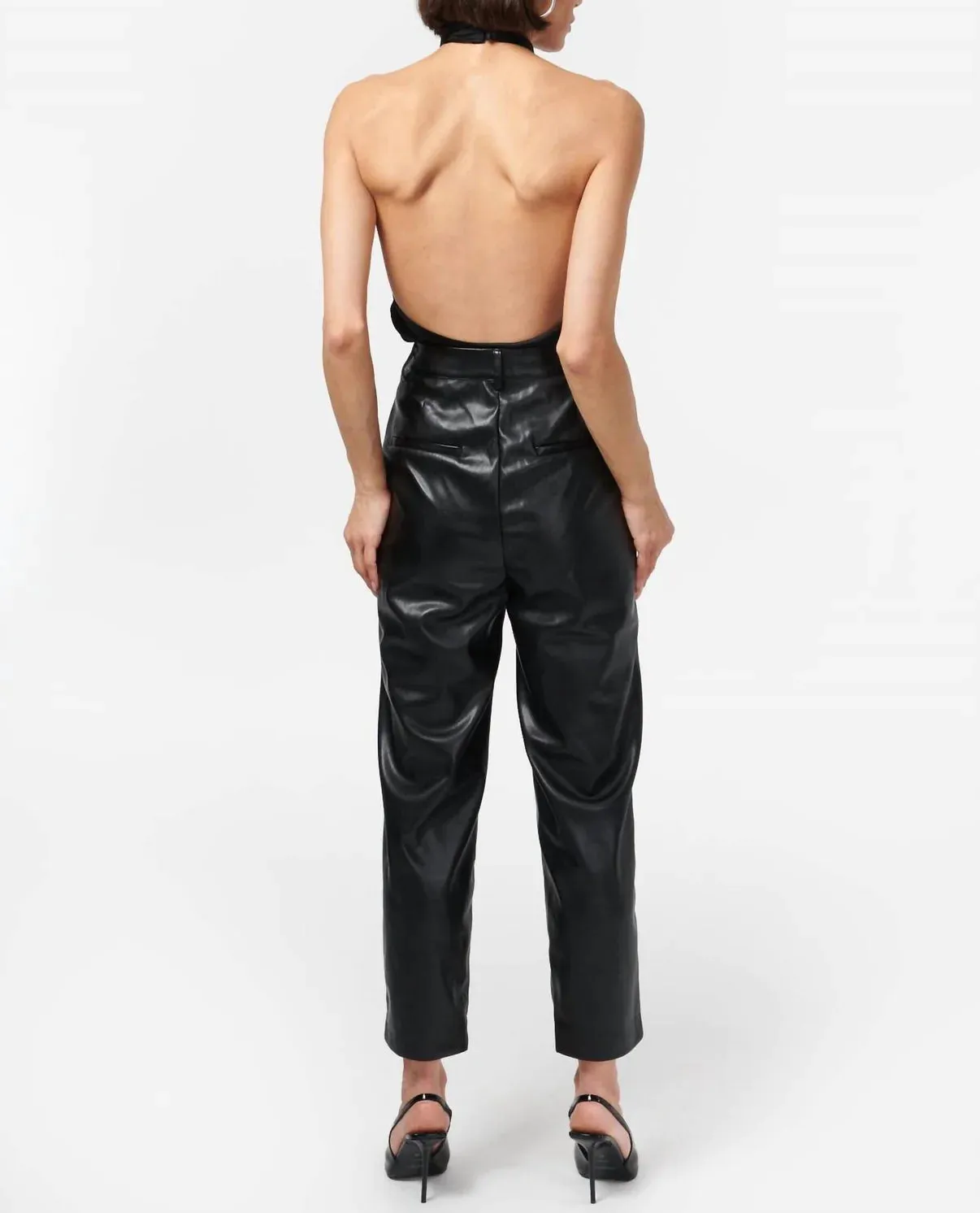 Anja Vegan Leather Pant