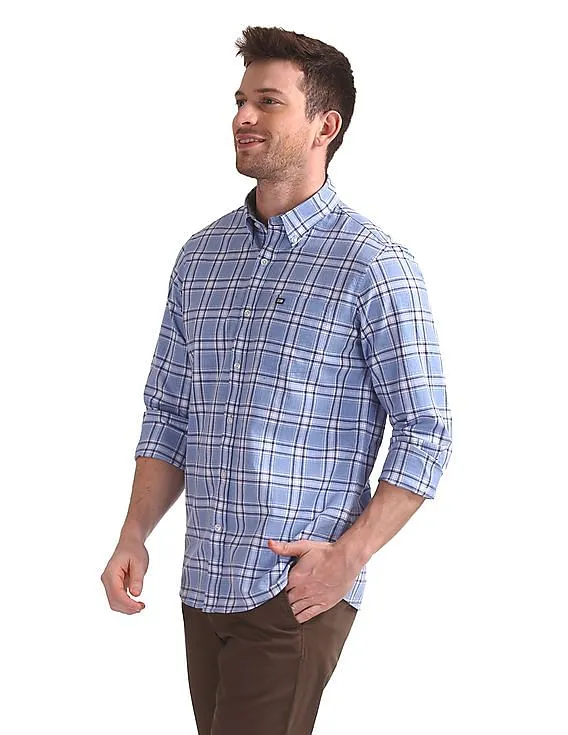 Arrow Sports Slim Fit Button Down Shirt