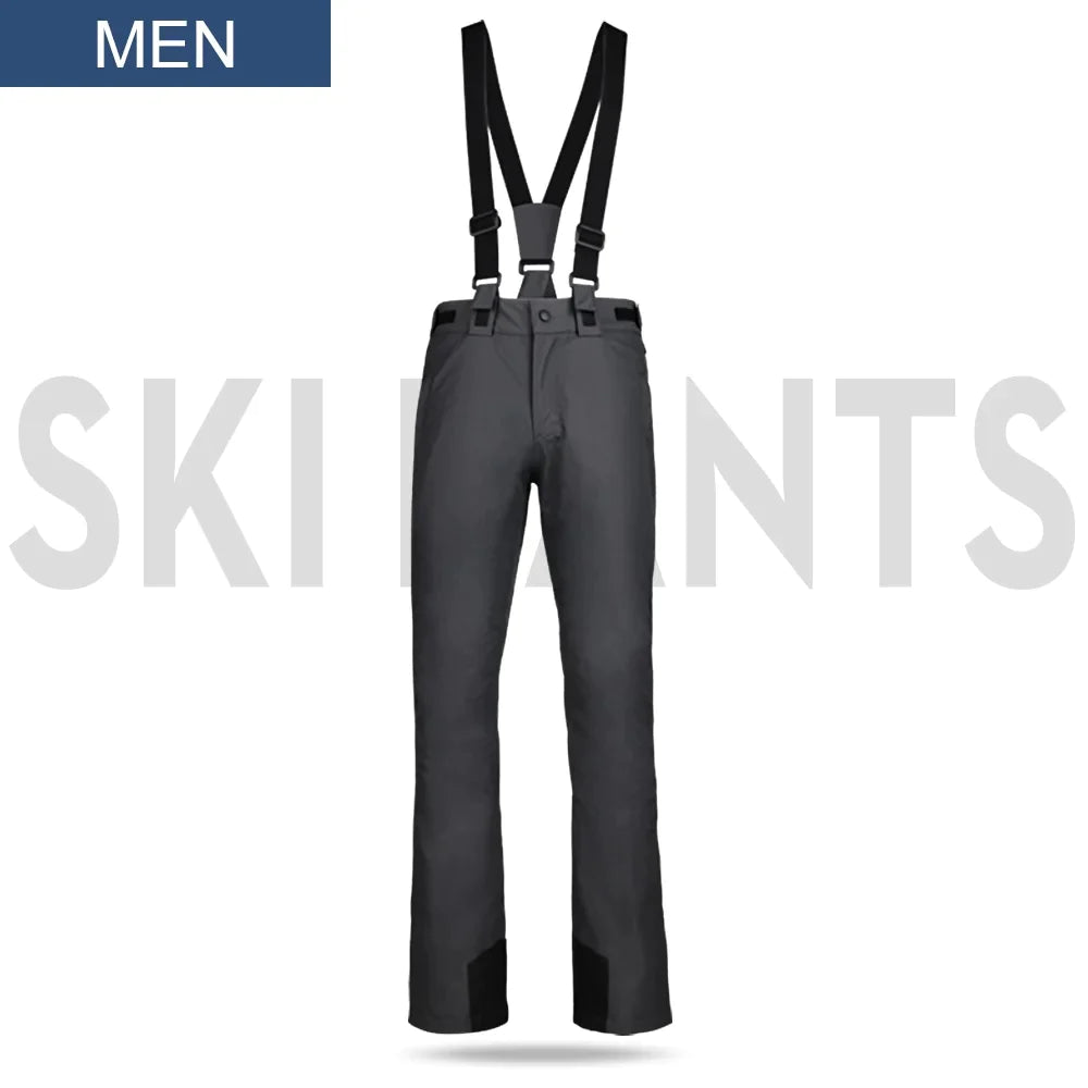 Ashore Ski Shop Ski Suit Mountain Waterproof Snowboard Warm Ski Jacket and Pants