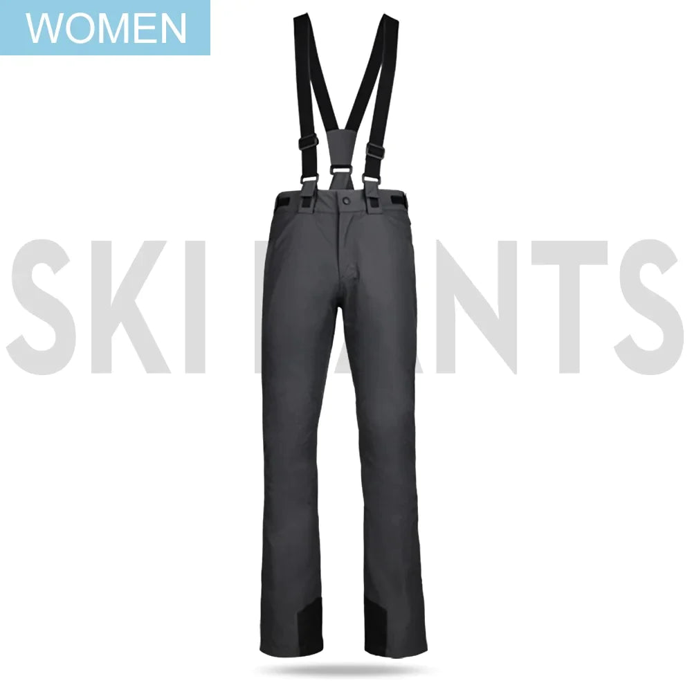 Ashore Ski Shop Ski Suit Mountain Waterproof Snowboard Warm Ski Jacket and Pants