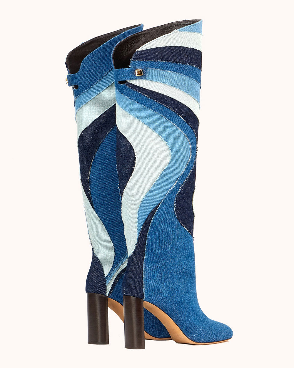 Aurora Denim Patchwork Boot