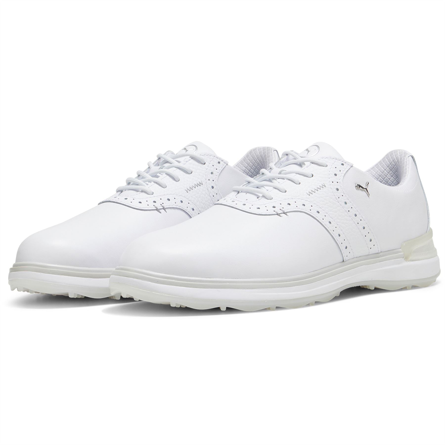 Avant Leather Spikeless Golf Shoes White - SS24