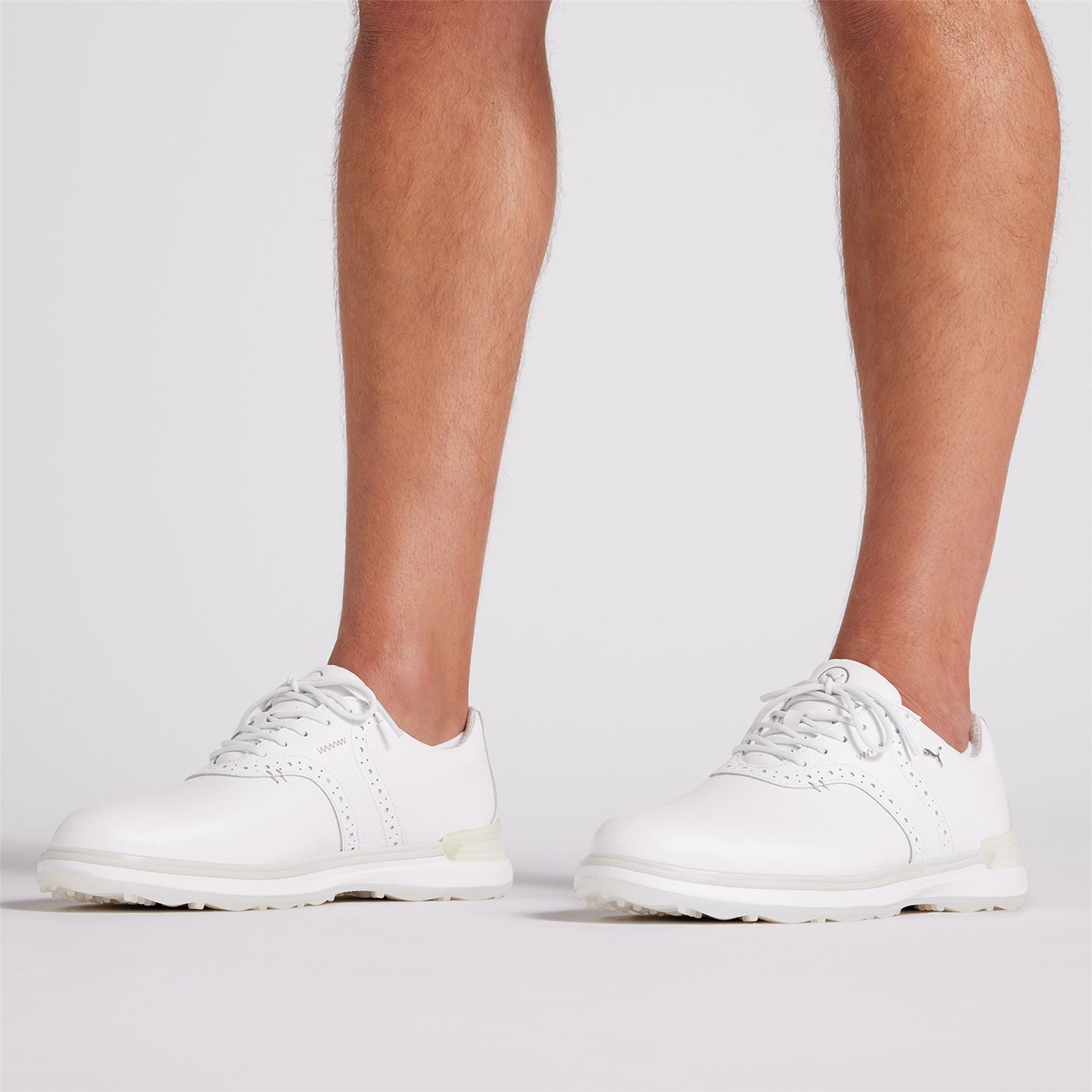 Avant Leather Spikeless Golf Shoes White - SS24