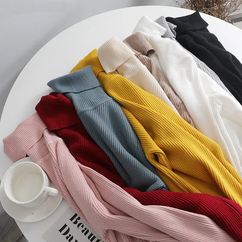 Basic Women highneck Sweaters