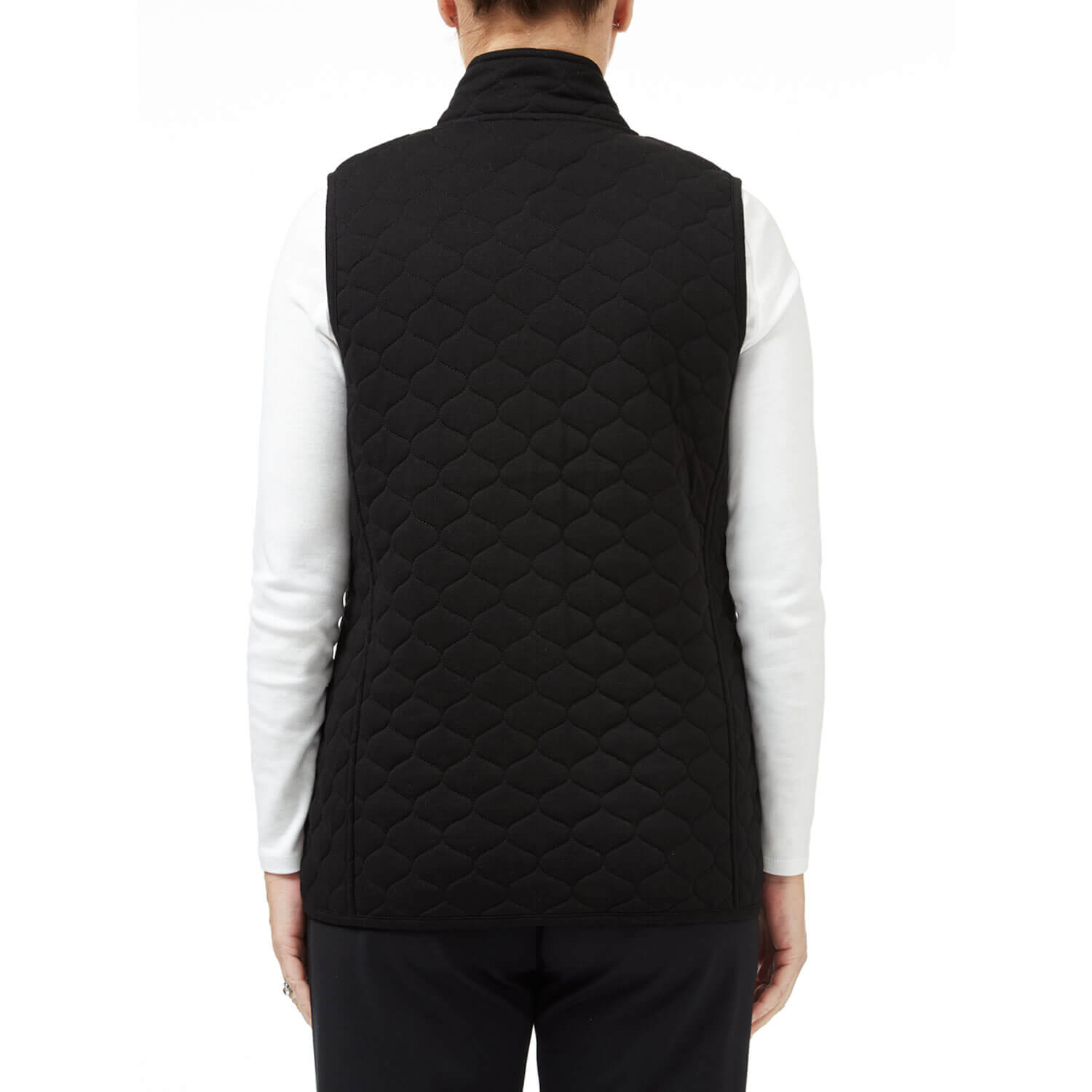 Black Gilet With Coco Lining