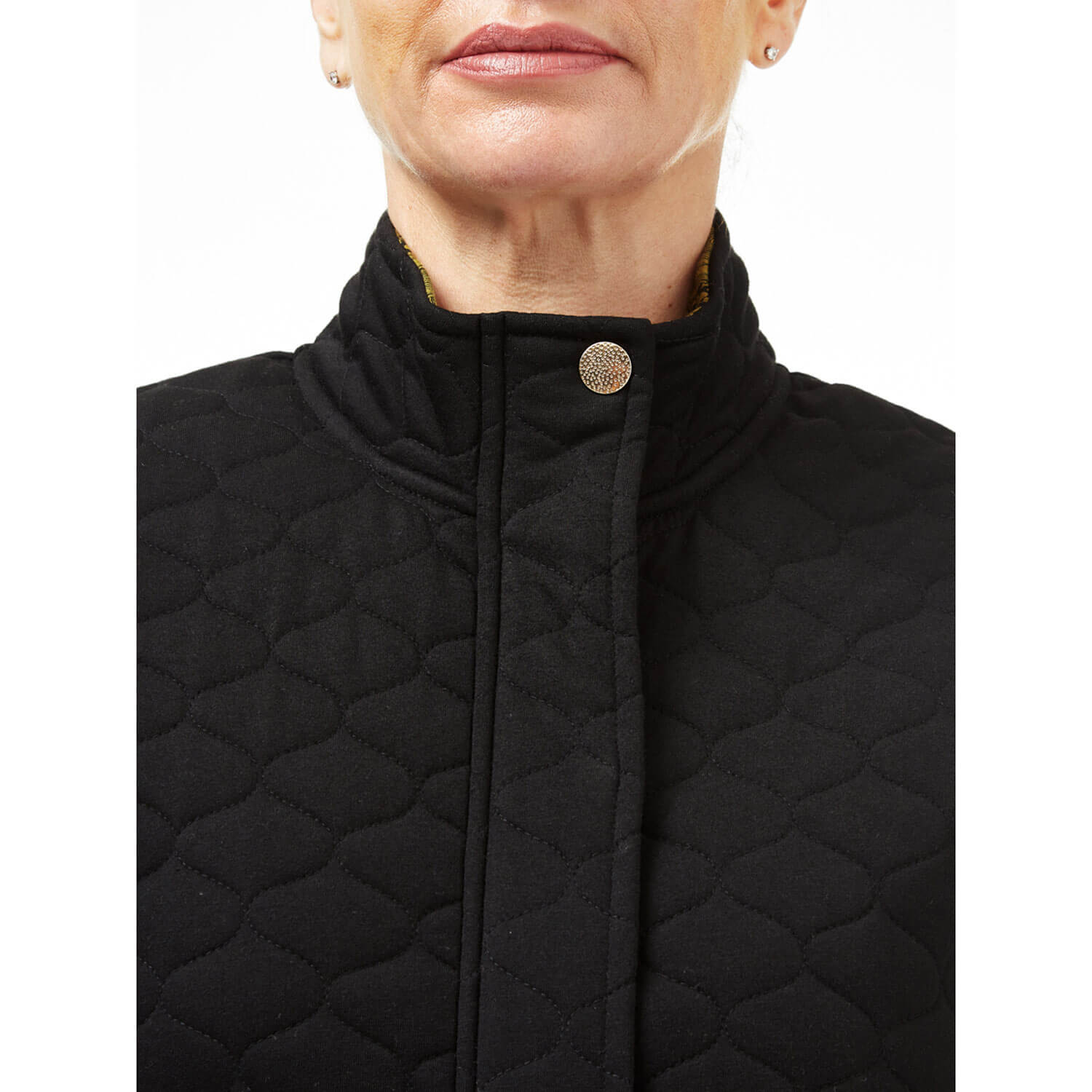 Black Gilet With Coco Lining