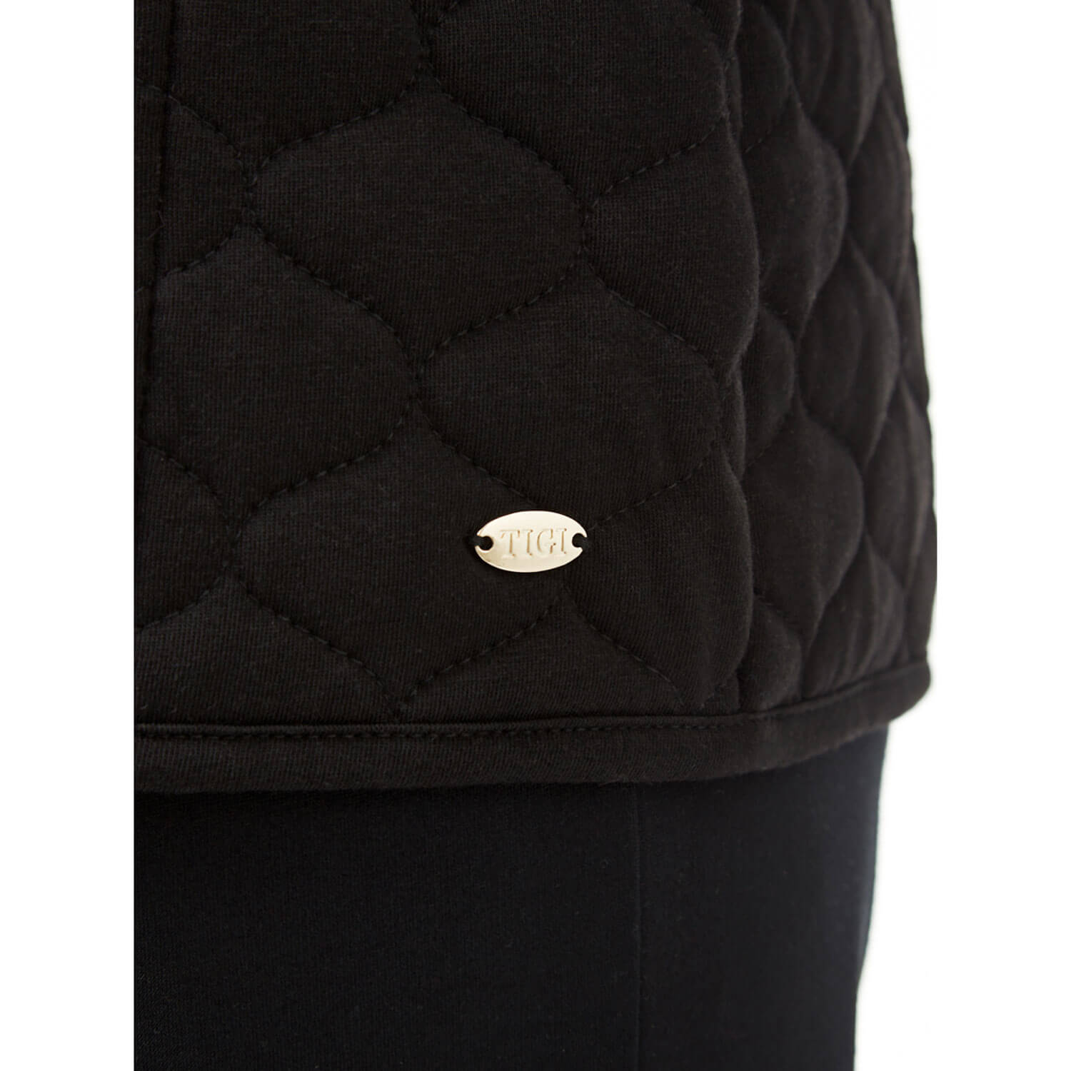 Black Gilet With Coco Lining