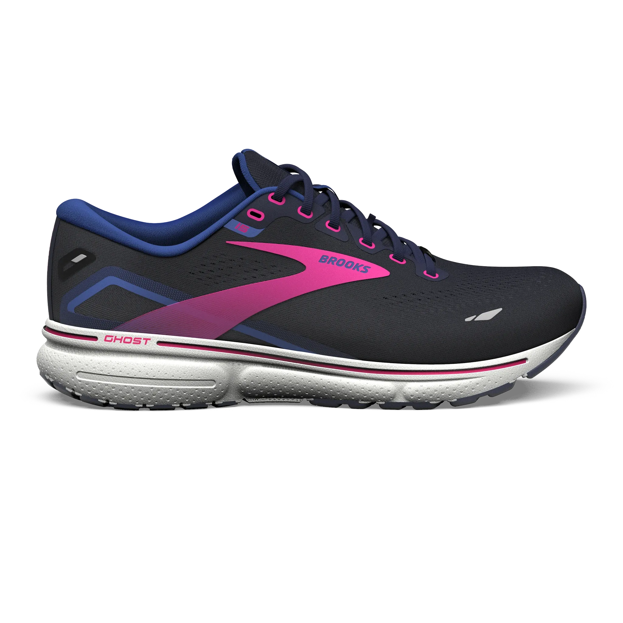 Brooks | Ghost 15 GTX | Women's | Peacoat/Blue/Pink