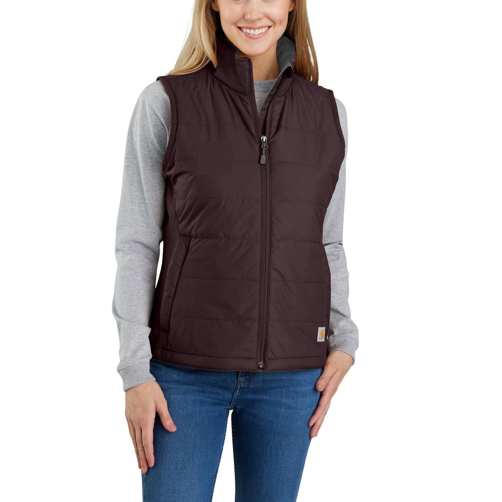 'Carhartt' Women's Rain Defender Lightweight Insulated Vest - Blackberry