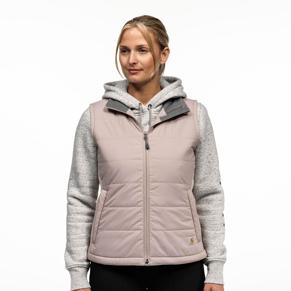 'Carhartt' Women's Rain Defender Lightweight Insulated Vest - Mink