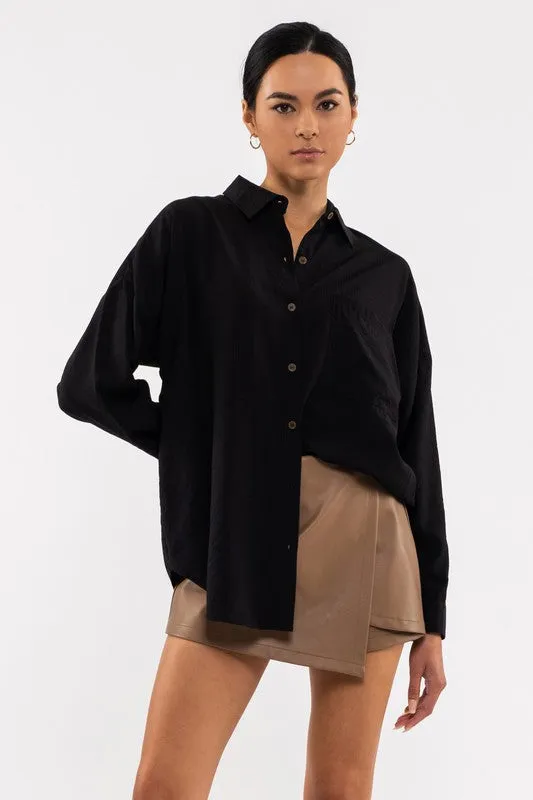 Collard Button Down Shirt