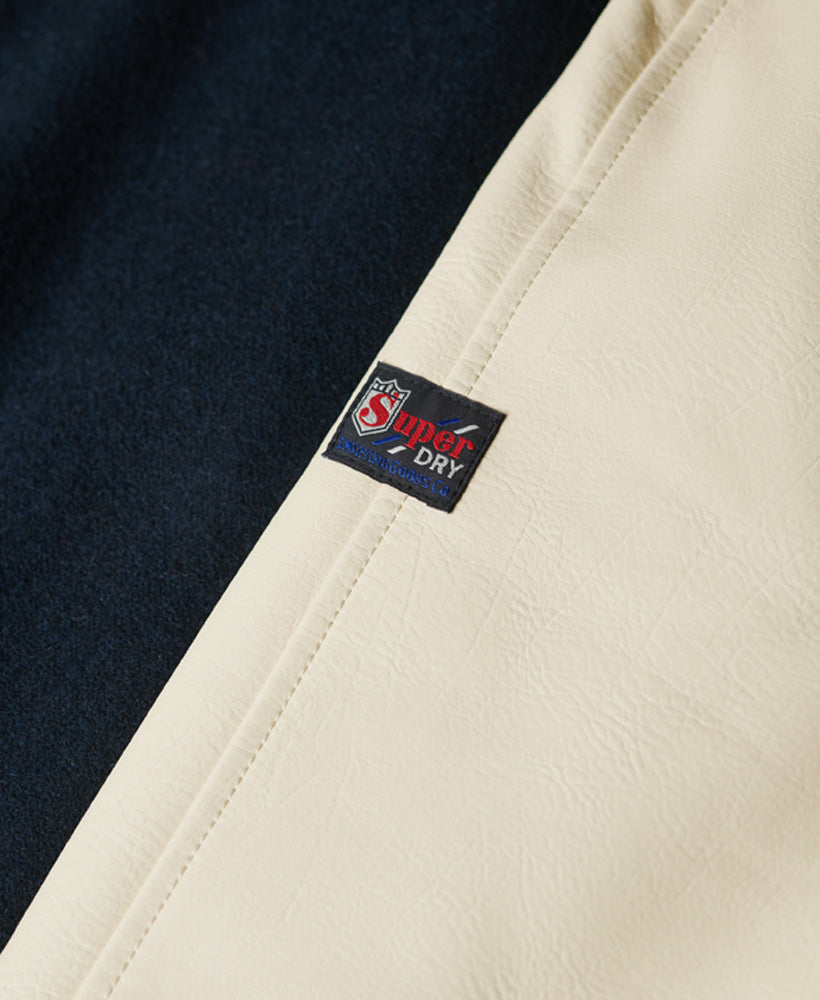 College Varsity Bomber Jacket | Eclipse Navy