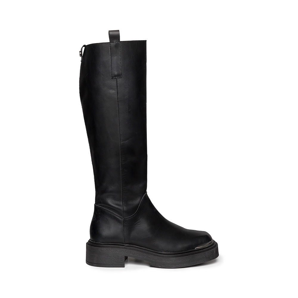 Constance Boots BLACK LEATHER