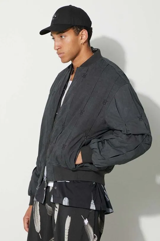 Daily Paper bomber jacket Rasal Bomber men’s black color 2321001