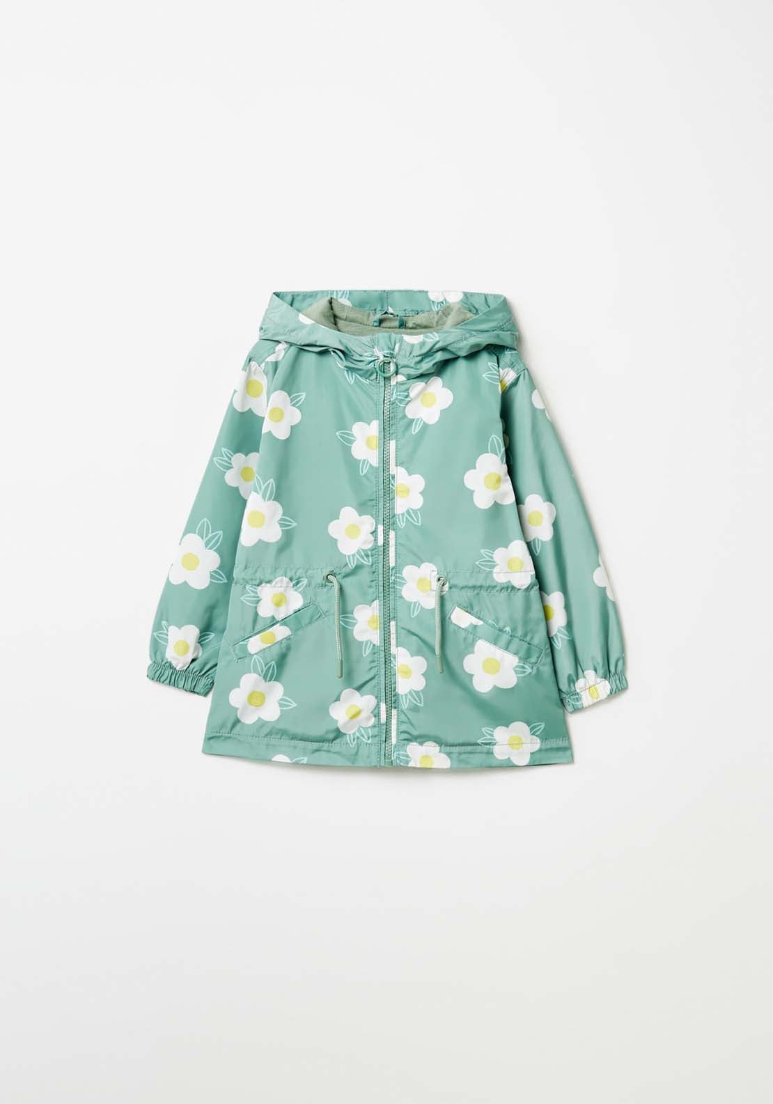 Daisy  Raincoat - Green