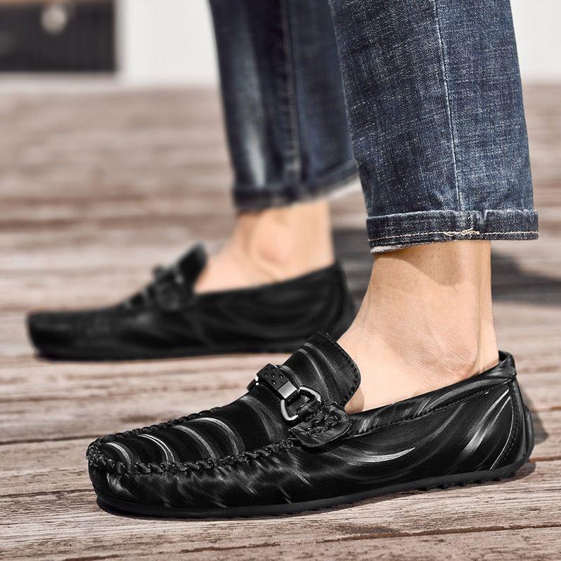 Fashion Men's Casual Shoes QV111 - Lightweight Breathable Loafers