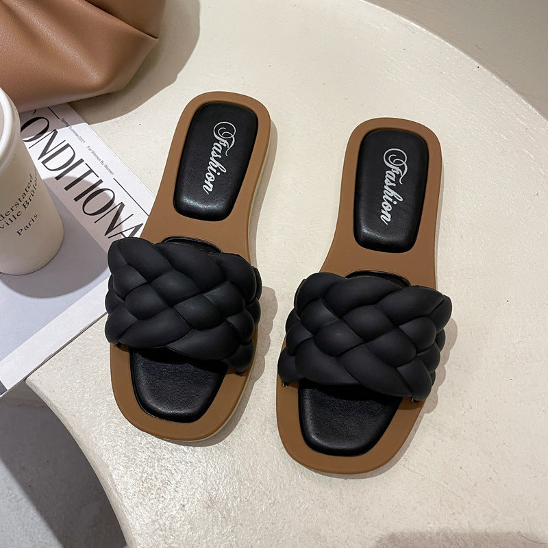 Fashionable Outerwear Slippers for Women