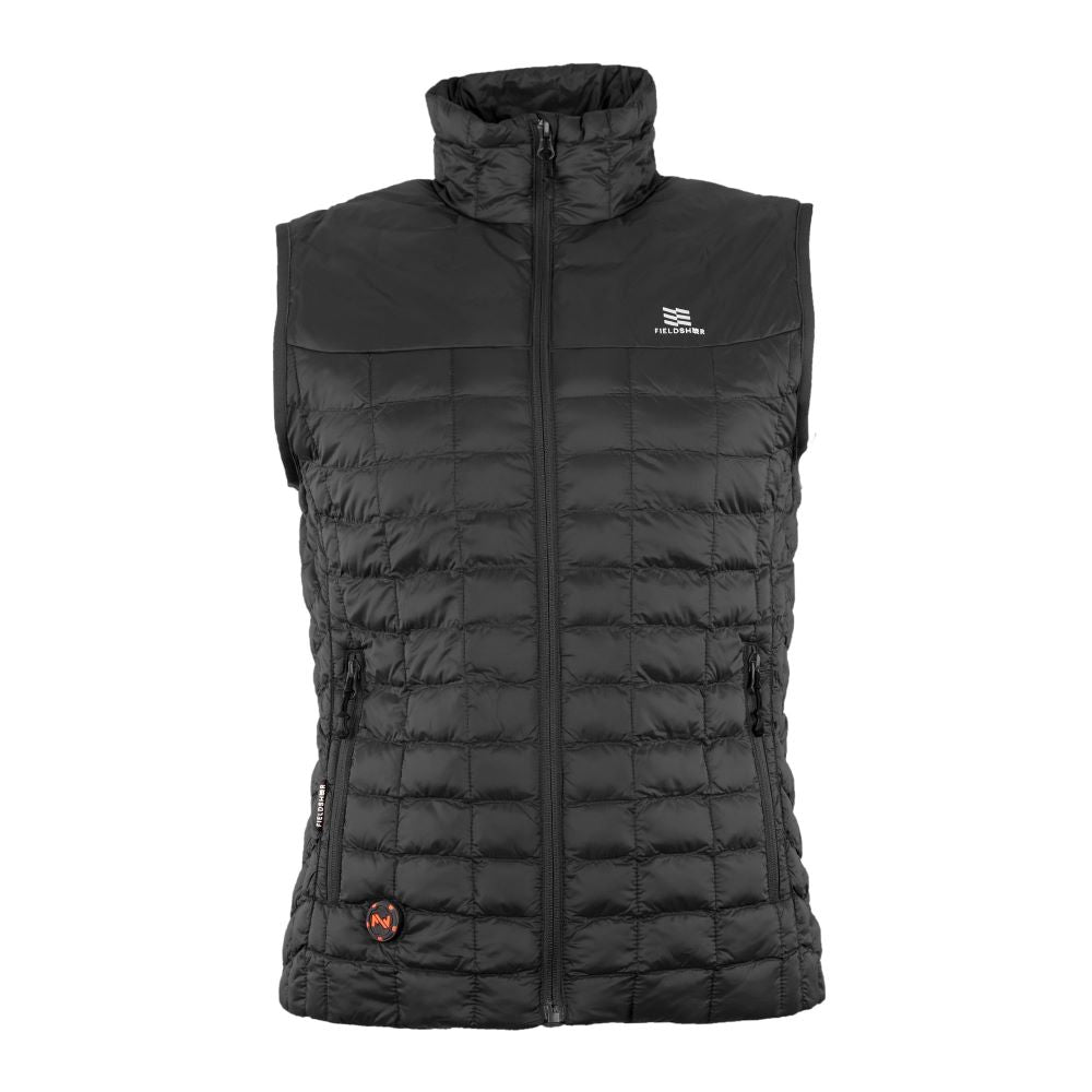 'Fieldsheer' Women's Back Country Heated Vest - Black