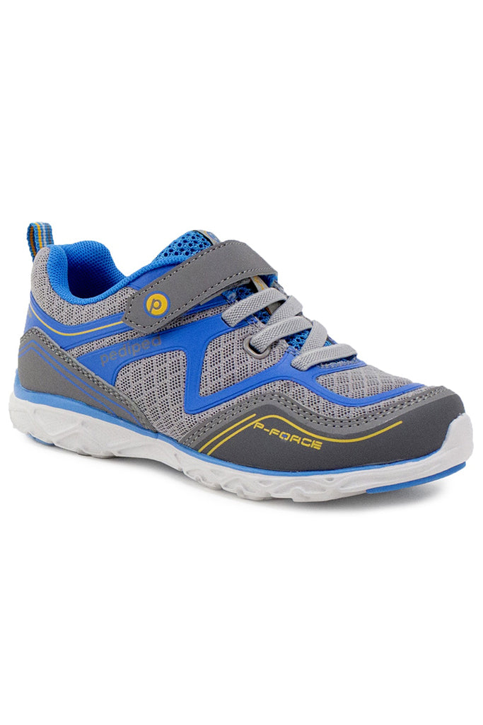 Flex Force Grey Blue Athletic Shoes