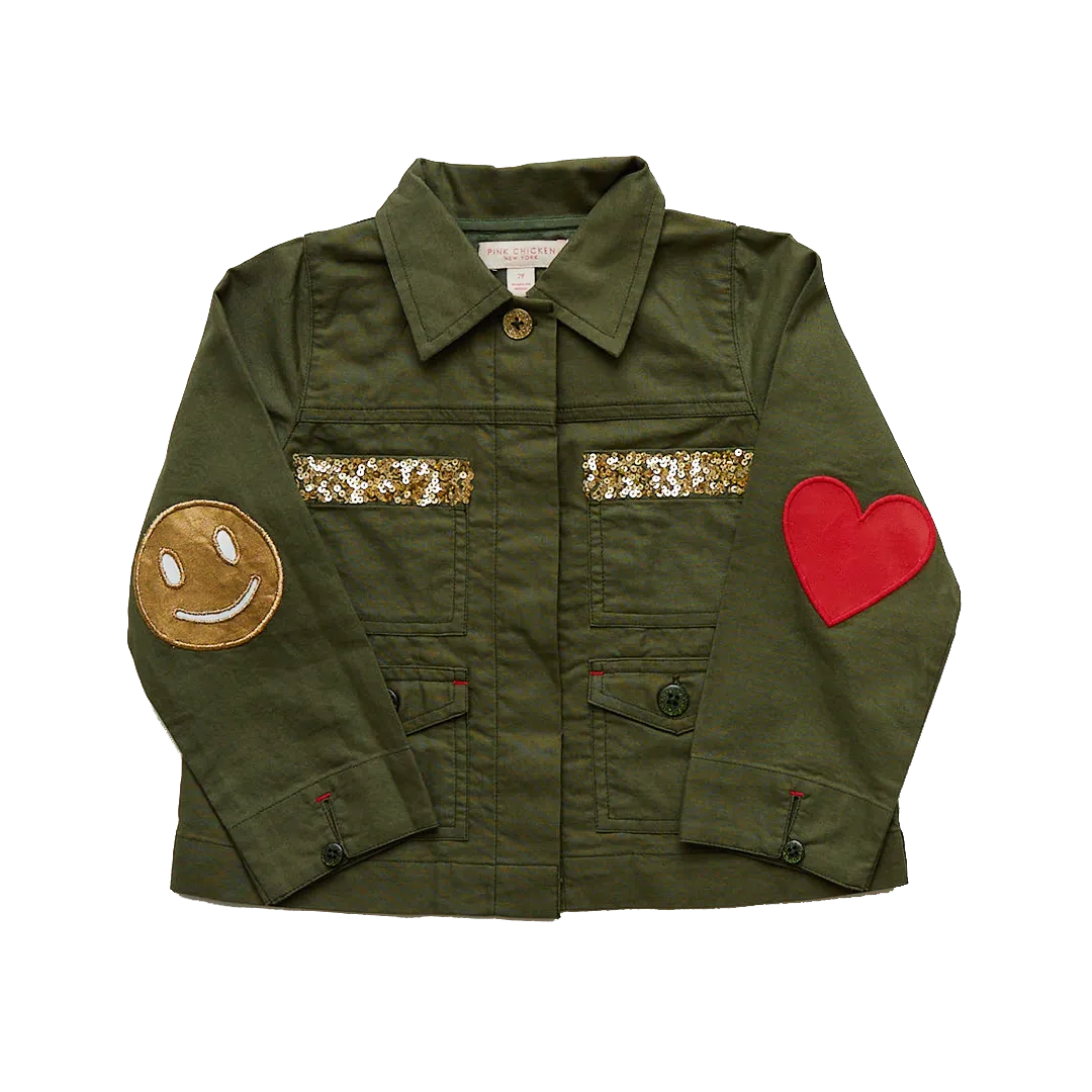 Girls Army Jacket