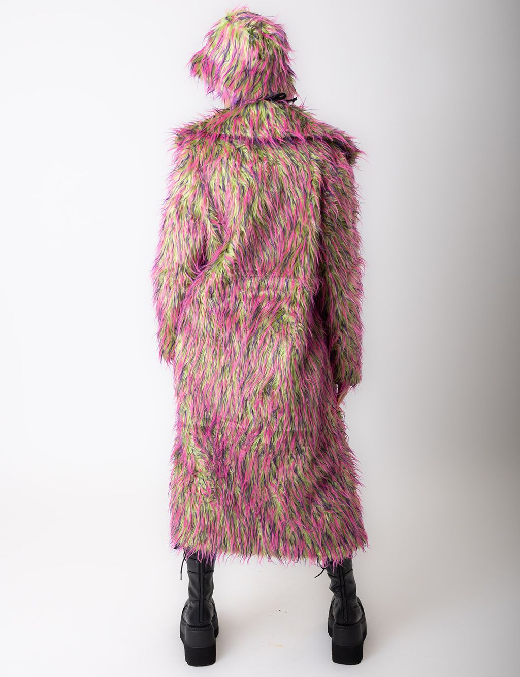 GOOSEBUMPS FAUX FUR JACKET - LONG LENGTH  MADE 4 U 