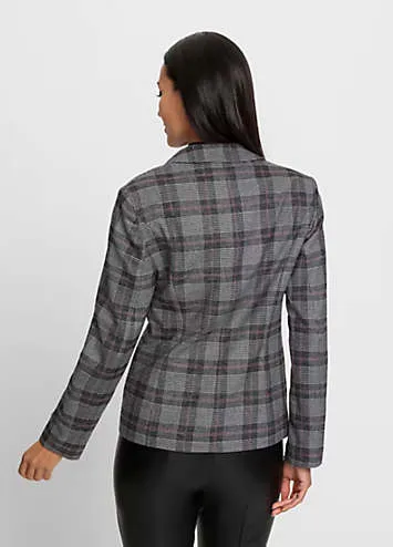 Heine Check Single Breasted Blazer | Grattan