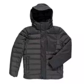 Herevé winter hybrid down ski jacket two tones (Pewter Green/Grey Melange)