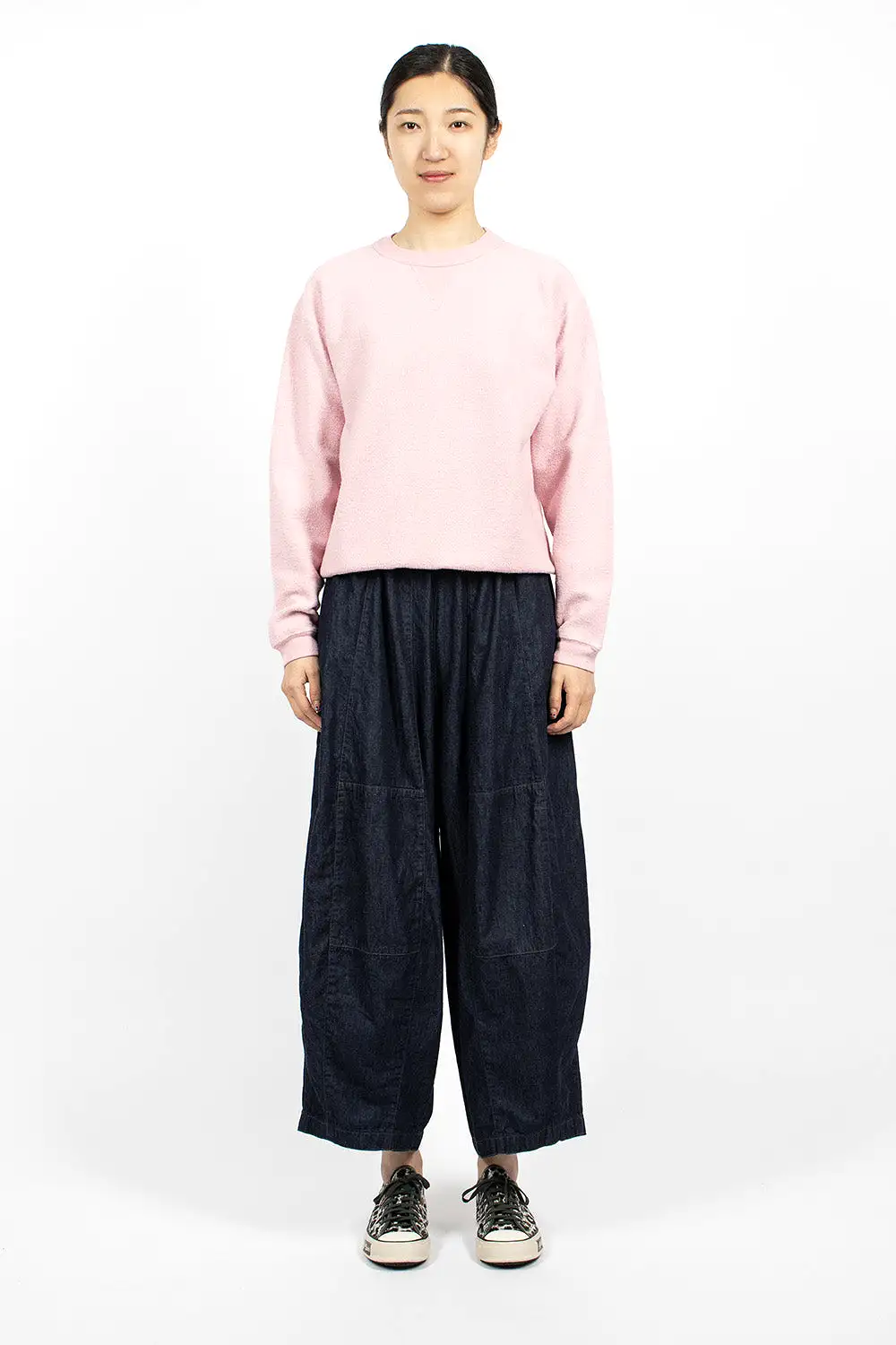 Hina Crew Neck Sweatshirt Bleached Mauve