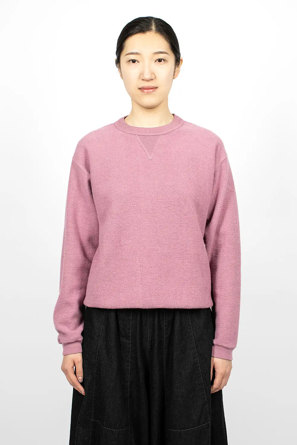 Hina Crew Neck Sweatshirt Dusky Orchid