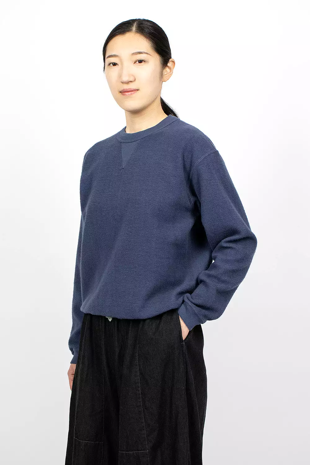 Hina Crew Neck Sweatshirt Insignia Blue