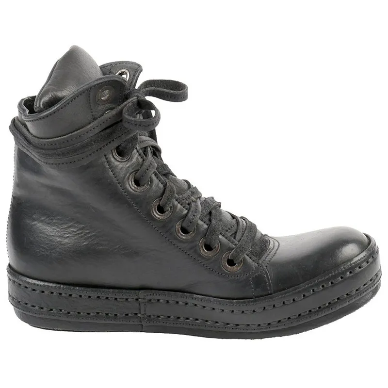 James Kearns Handmade Leather Hi-Top Sneaker