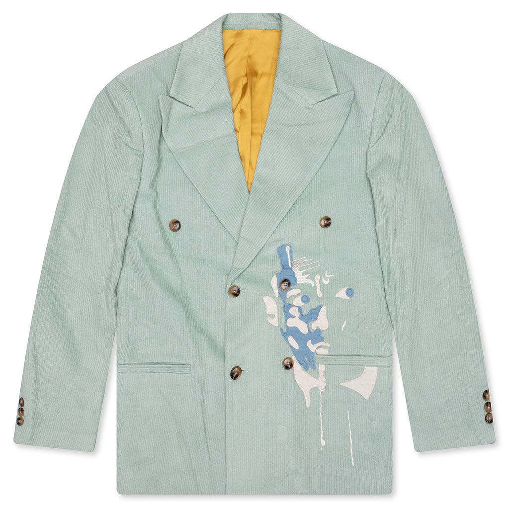 Jazz Club Corduroy Blazer - Mint