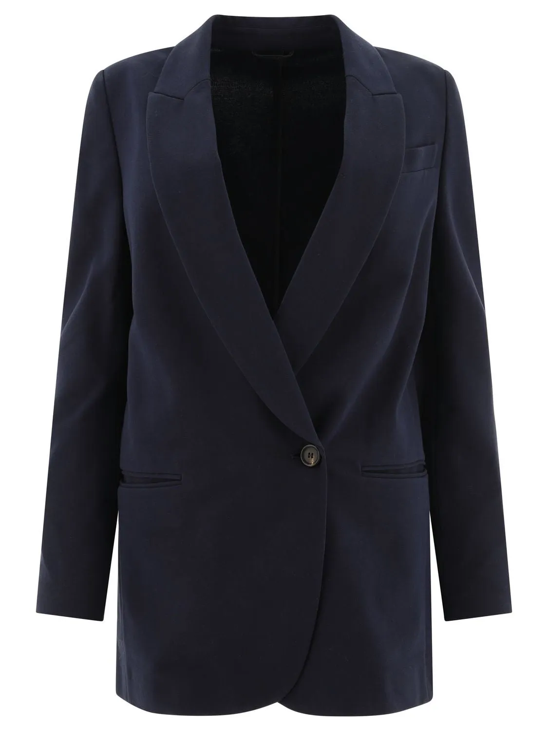 JERSEY SINGLE-BREASTED BLAZER