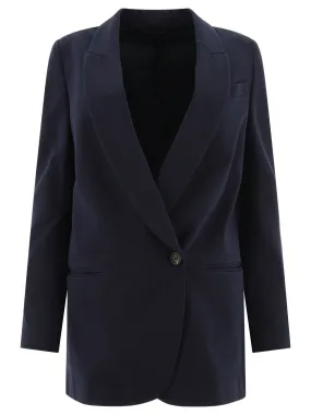 JERSEY SINGLE-BREASTED BLAZER