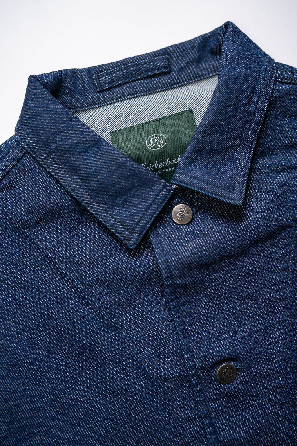 Knickerbocker Factory Denim Chore Coat - Dark Indigo