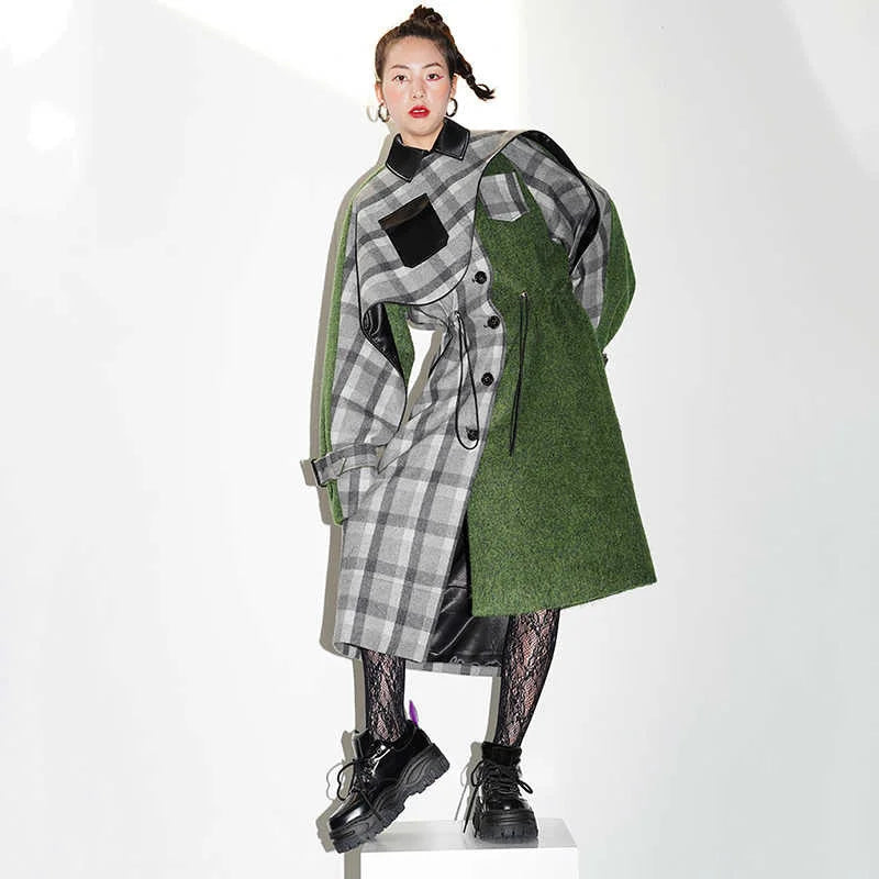 Kuchana Asymmetric Cape Coat