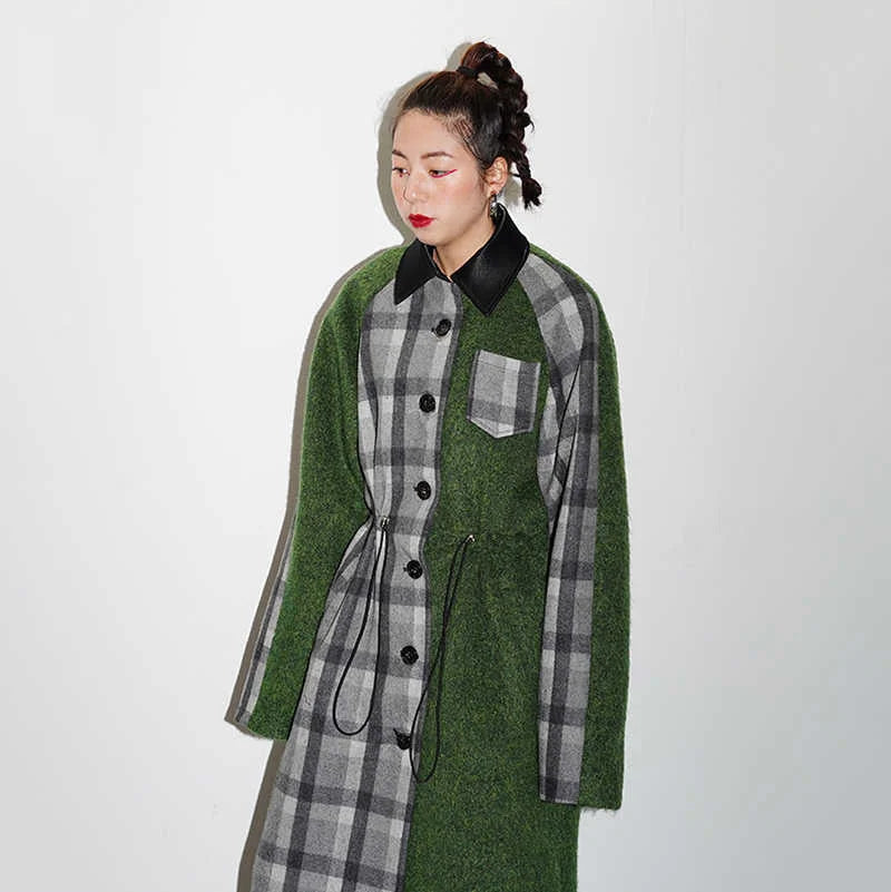 Kuchana Asymmetric Cape Coat