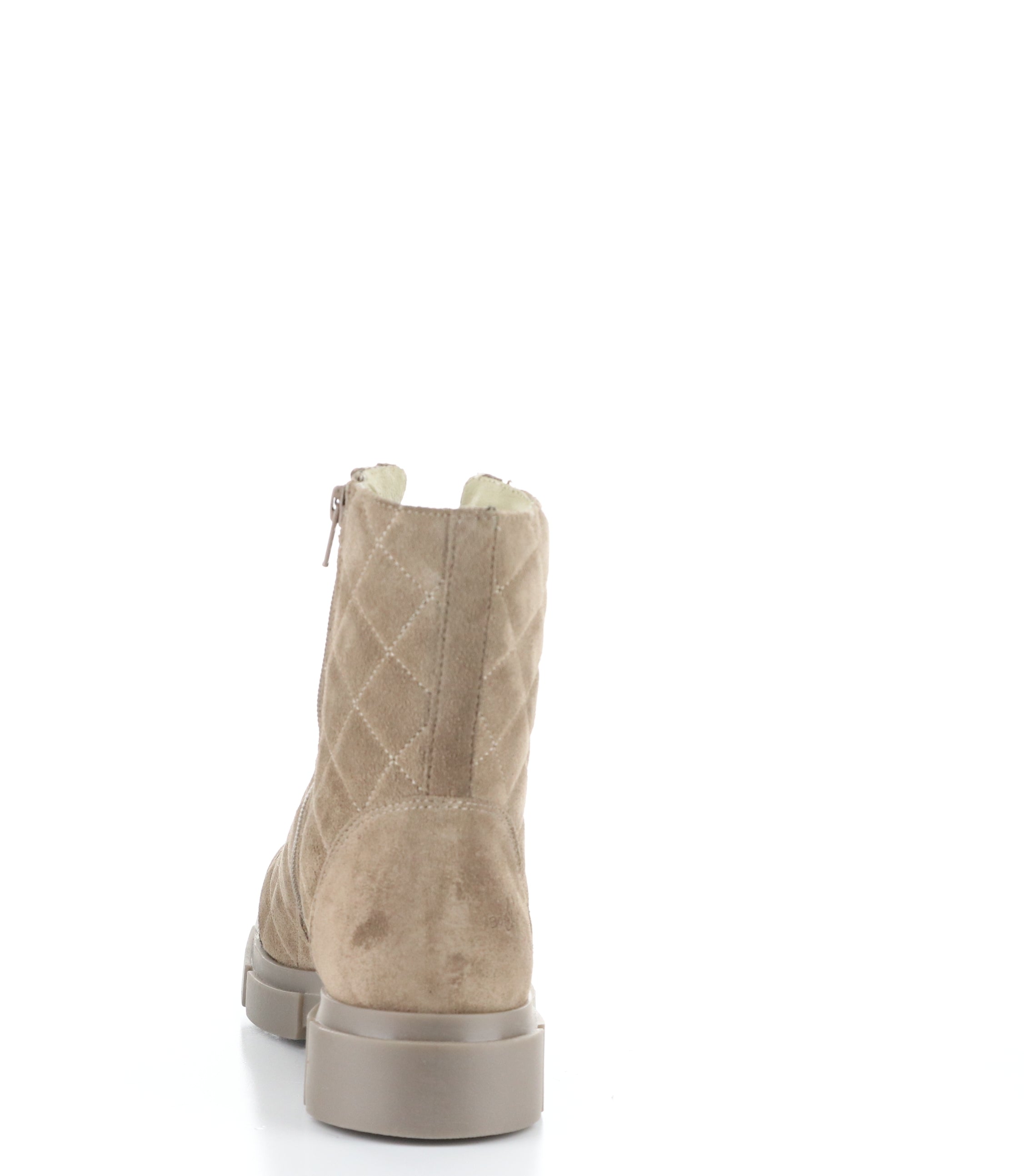 LANE SAND Round Toe Boots