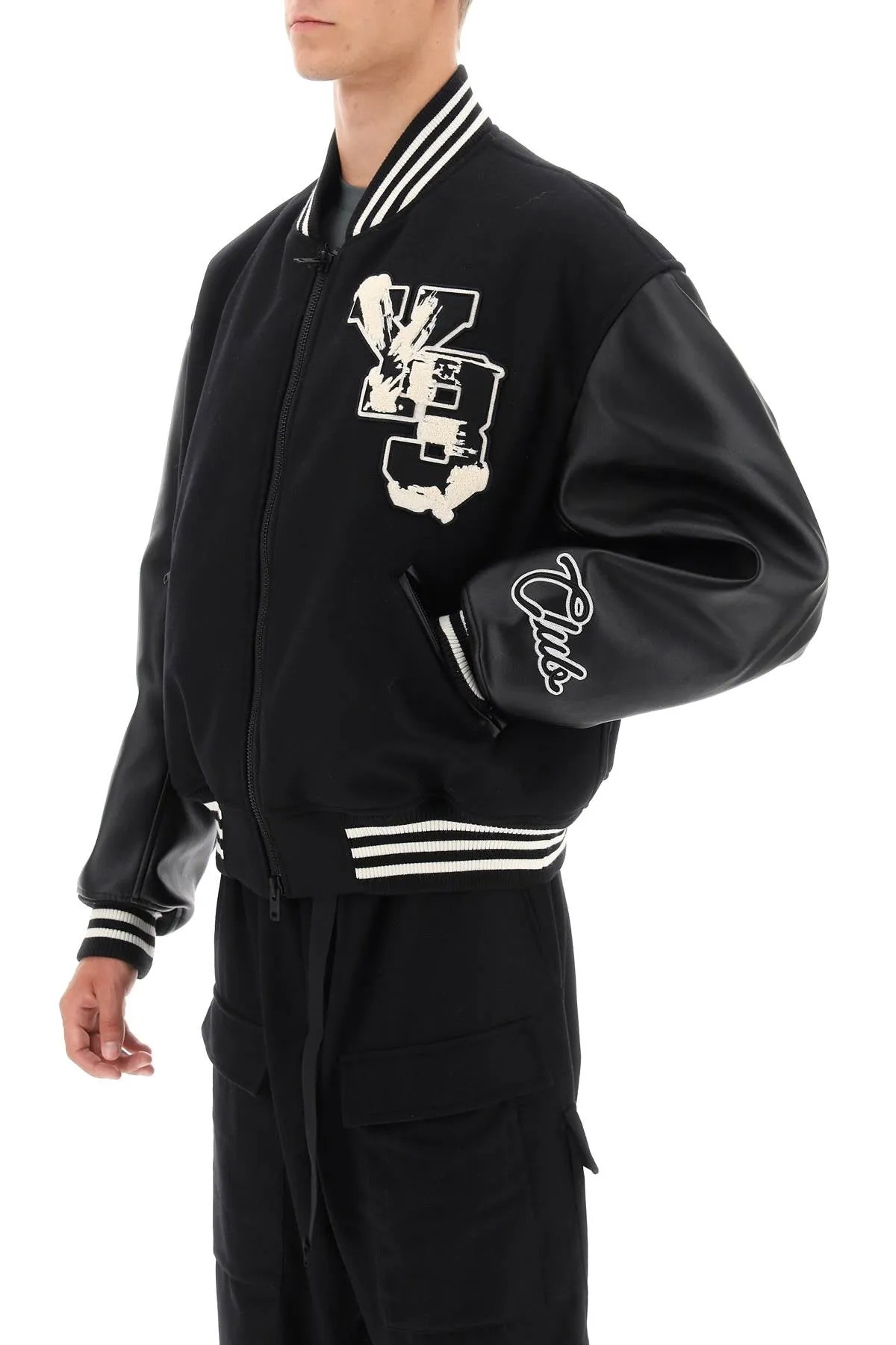 'Letterman' Varsity Bomber Jacket